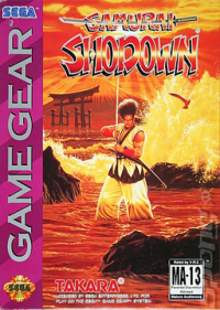 Samurai Spirits JP Sega Game Gear JP box art